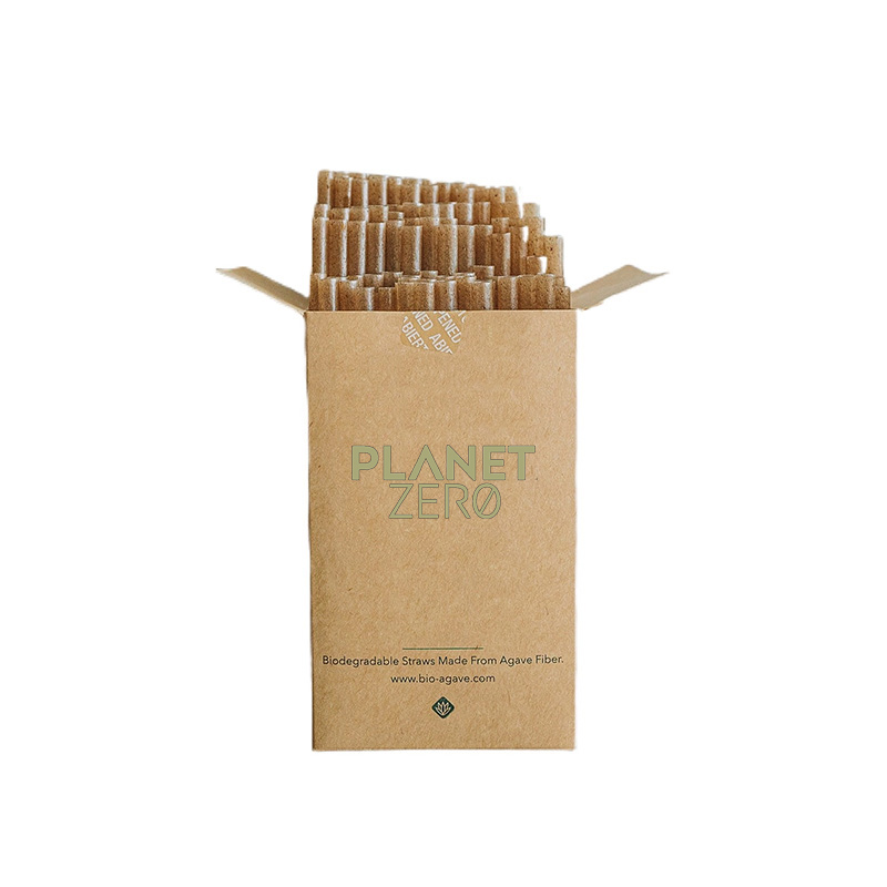 Short Straws Made From Agave Fibers - 2000 pack 15cm x 0,6mm